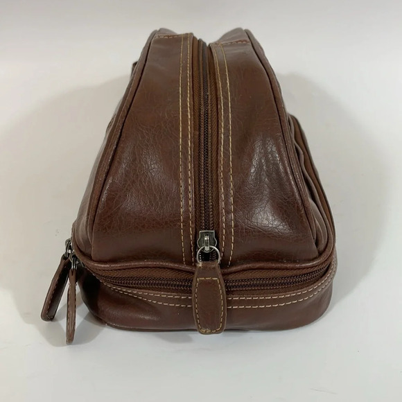 Relic brown leather travel bag - Picture 2 of 8